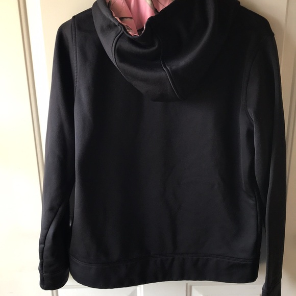 Under Armour XStorm Semi Fitted Pink Camo Quilted X Hoodie Women’s Large - Picture 5 of 6